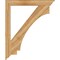Ekena Millwork Imperial Traditional Rough Sawn Bracket, Western Red Cedar, 4"W x 38"D x 46"H BKT04X38X46IMP01RWR - alternate 2